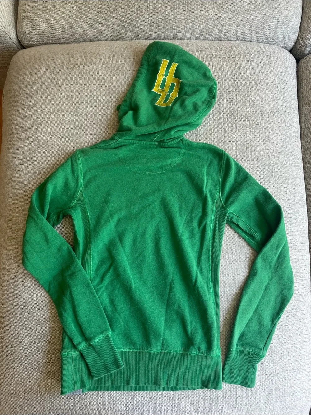 Nike University of Oregon Ducks Half Zip Hoodie Women's Small